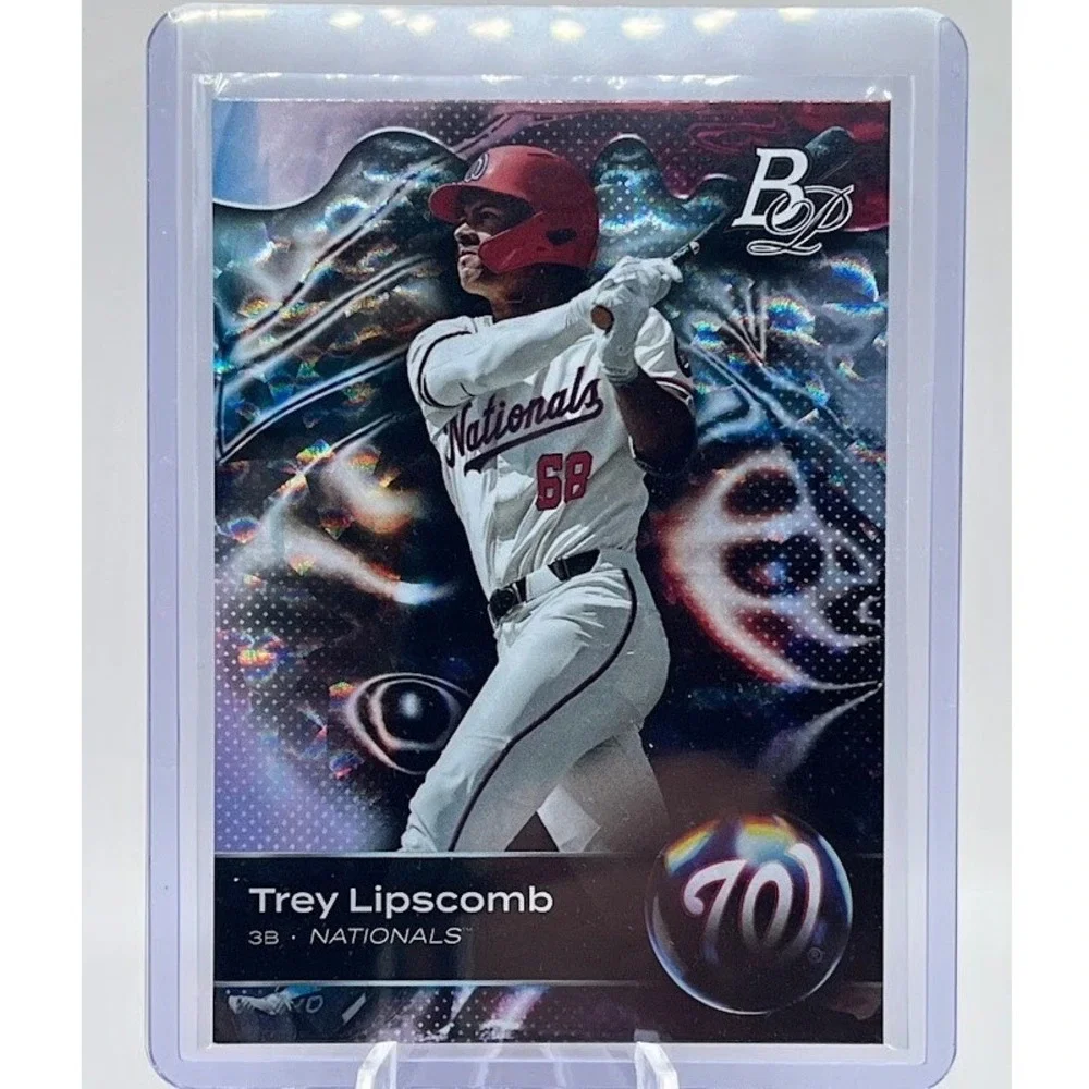 Trey Lipscomb 2023 Topps Bowman Platinum TOP-39 MLB Washington Nationals